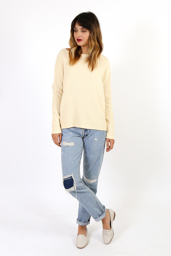 Black Crane Wide Sweatshirt Black Crane Wide Sweatshirt