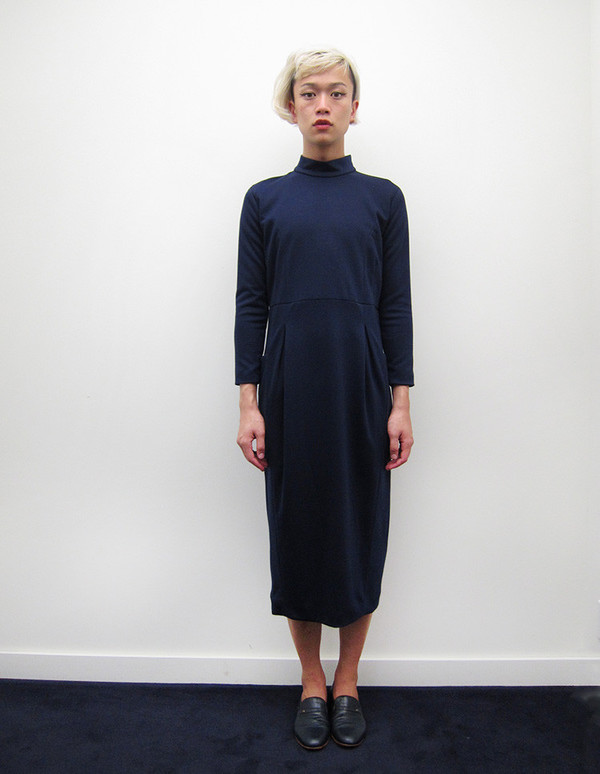 Suzanne Rae Mock Neck Long Sleeve Cocoon Dress Suzanne Rae Mock Neck Long Sleeve Cocoon Dress