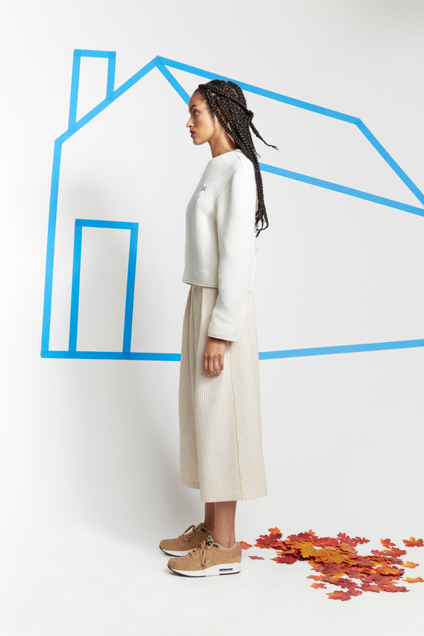 Steven Tai Wide-Leg Tailored 3/4 Length Trousers Steven Tai Wide-Leg Tailored 3/4 Length Trousers