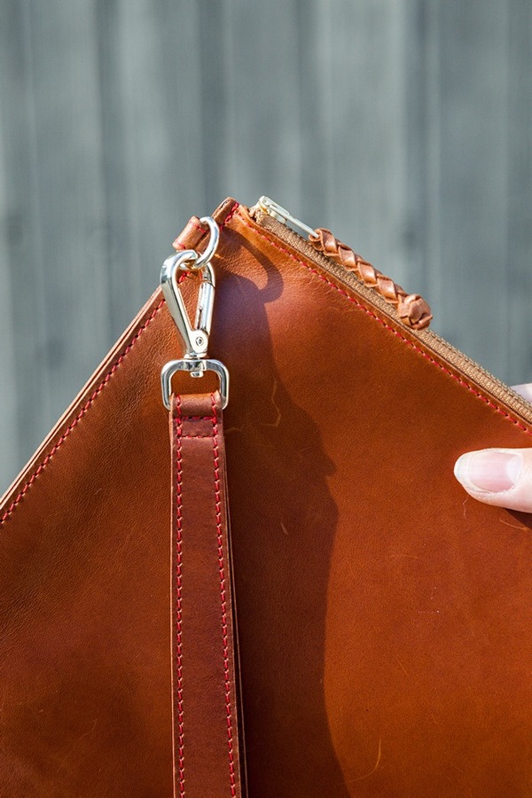 Creatures of Comfort Leather Pouch | whiskey Creatures of Comfort Leather Pouch | whiskey