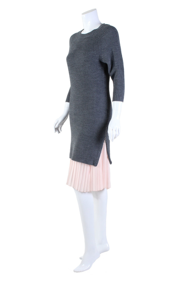 Cosette Cecilia Sweater Dress Light Grey Cosette Cecilia Sweater Dress Light Grey