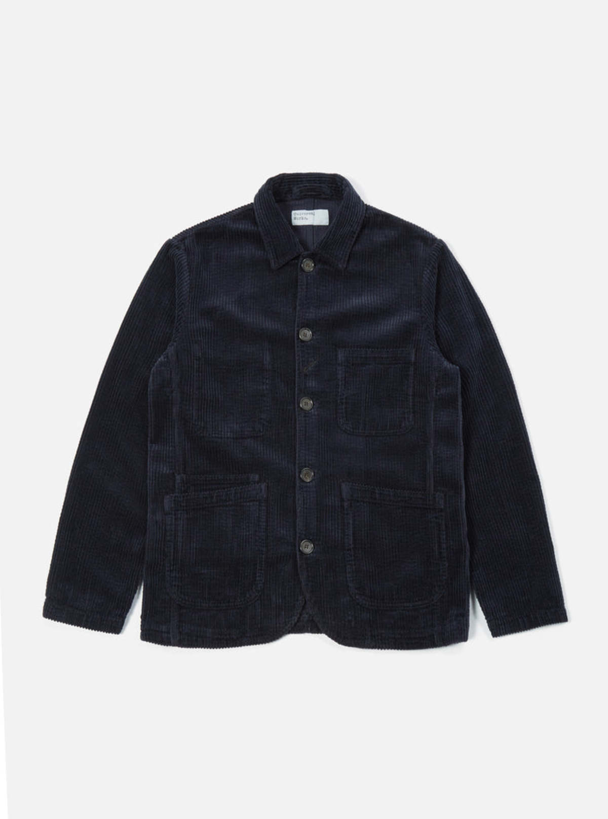 Universal Works Bakers Jacket Navy ROI Cord Garmentory
