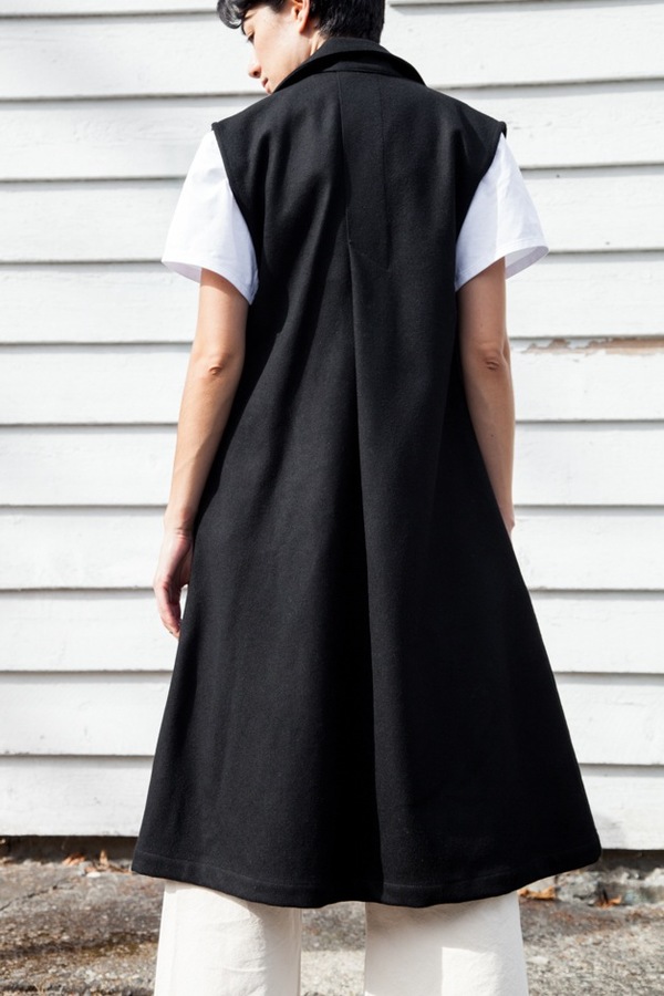 Jesse Kamm Vestido | black Jesse Kamm Vestido | black