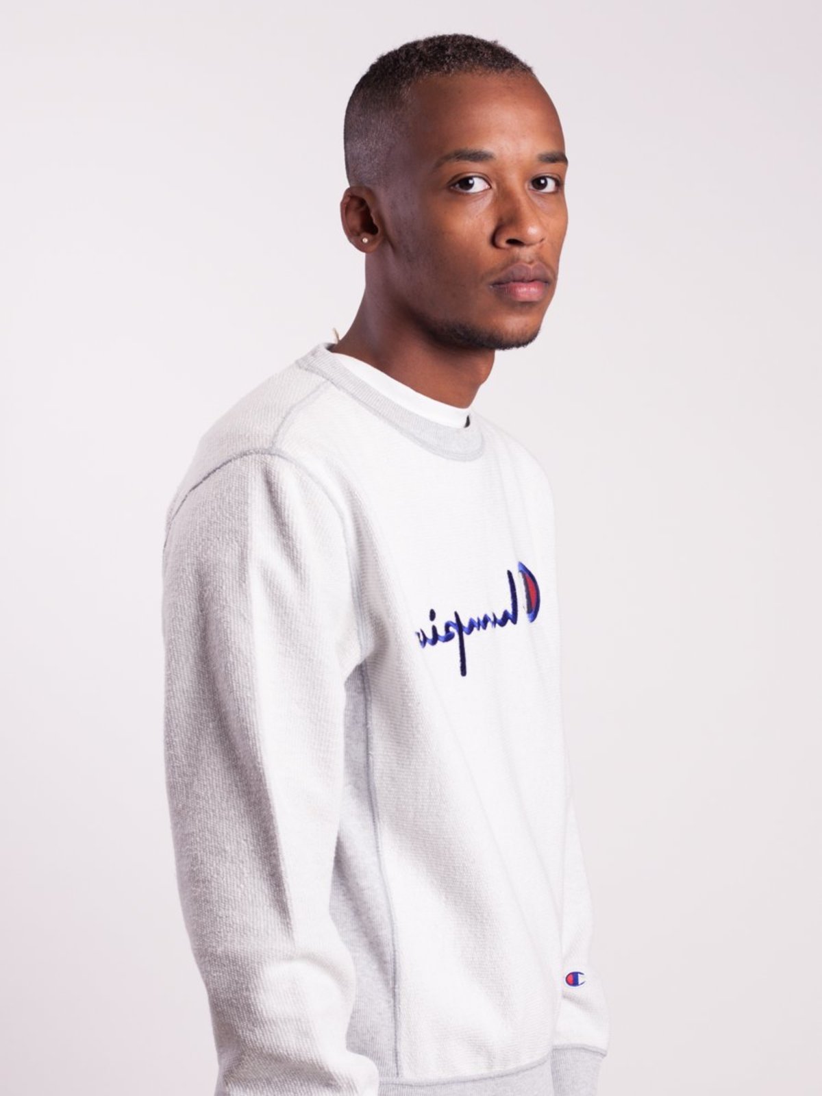 champion inside out sweatshirt