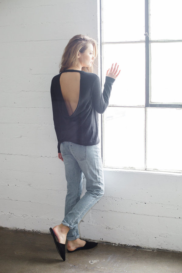 Callahan Open Back Cardigan Callahan Open Back Cardigan