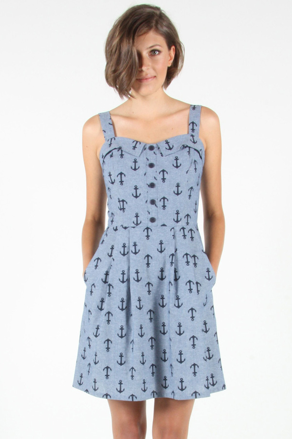 Birds of North America Motmot Dress Birds of North America Motmot Dress