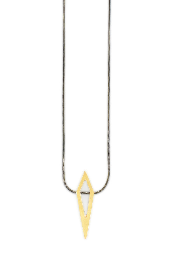Mercurial NYC Hollow Diamond Necklace Mercurial NYC Hollow Diamond Necklace