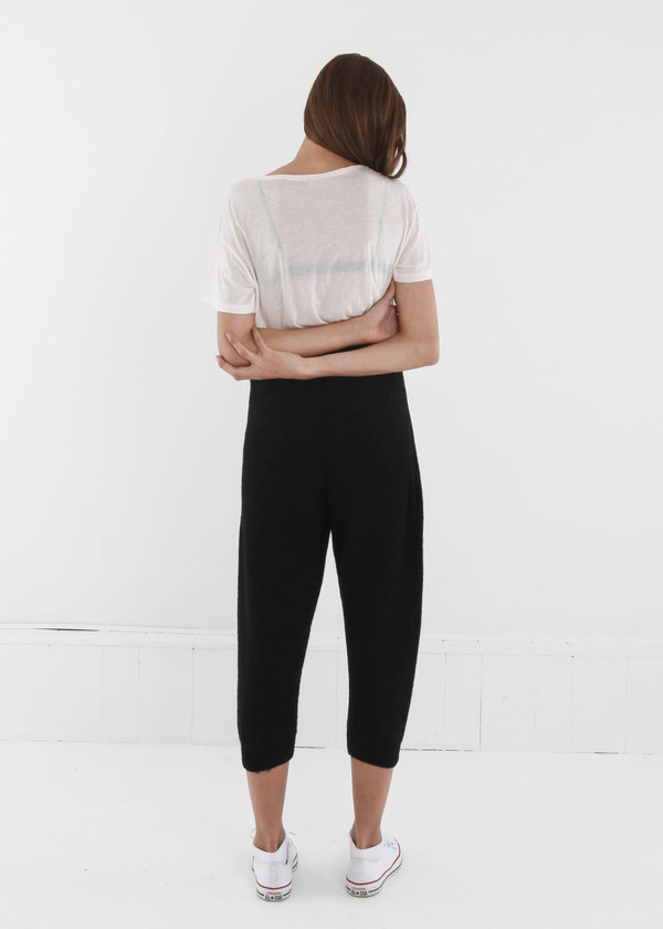 Baserange Black Gerda Trousers Baserange Black Gerda Trousers