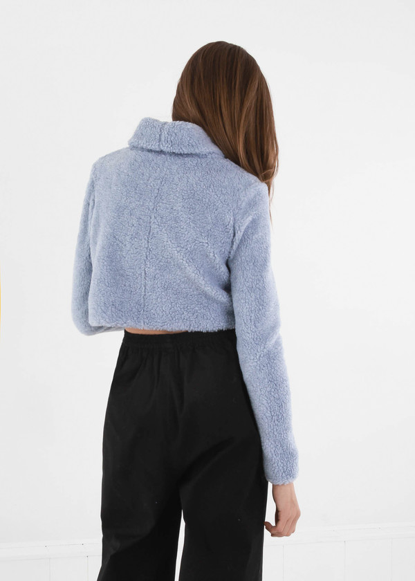 Carleen Powder Funnel Neck Sweater Carleen Powder Funnel Neck Sweater