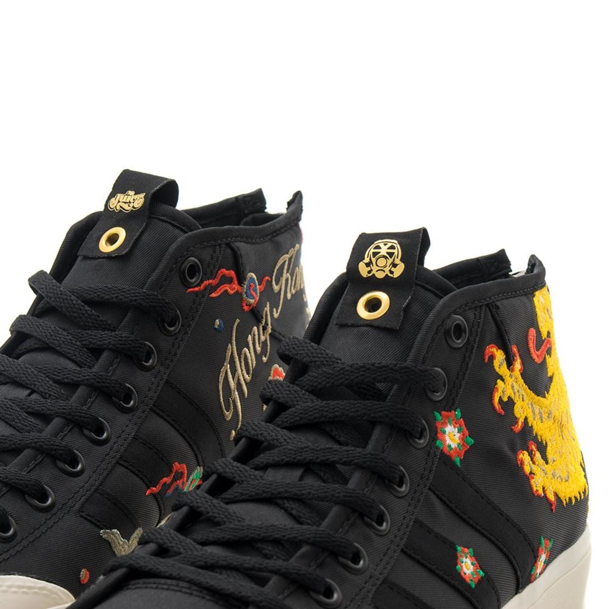 adidas matchcourt mid on feet