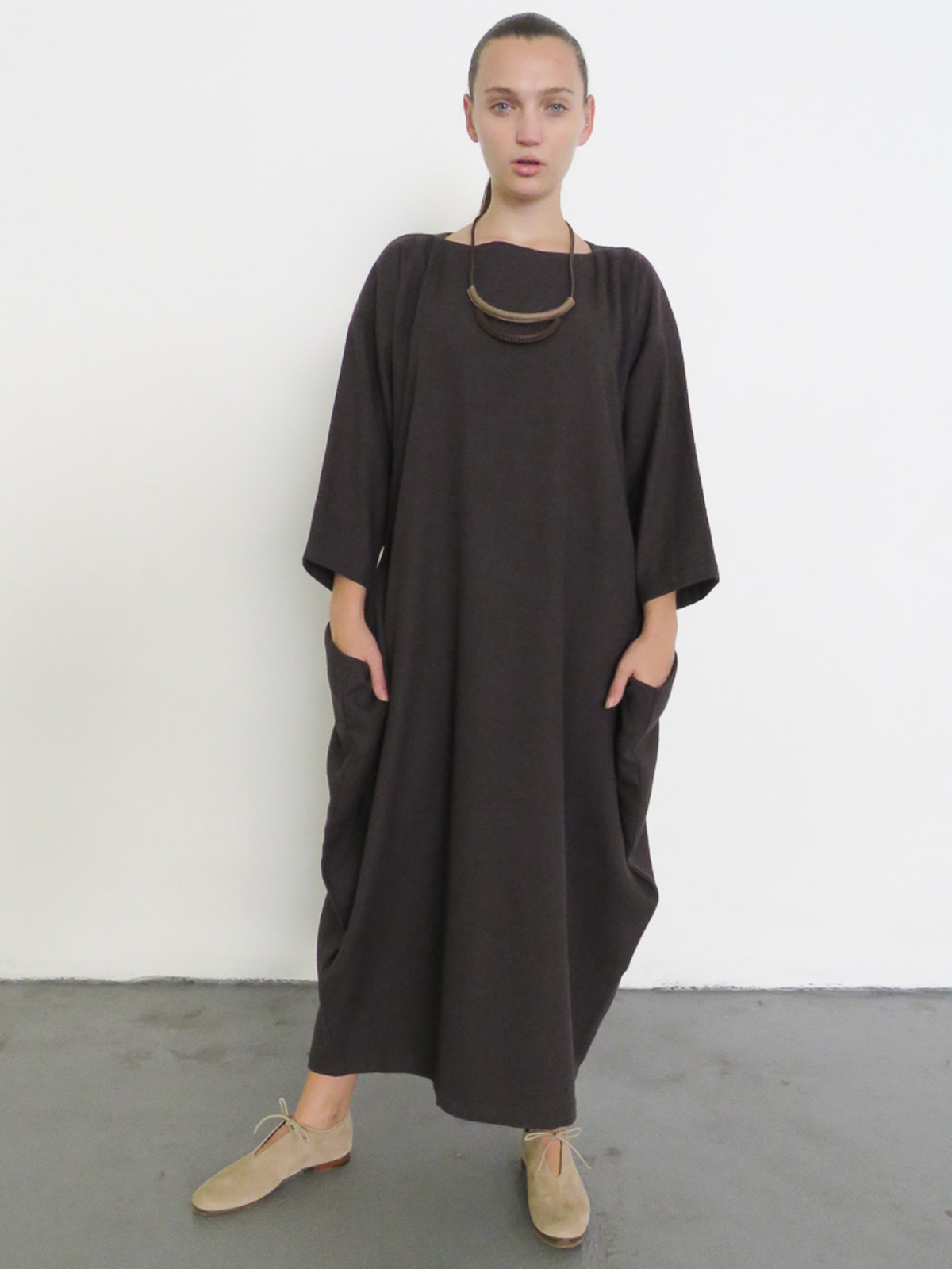 Black crane box dress Clearance