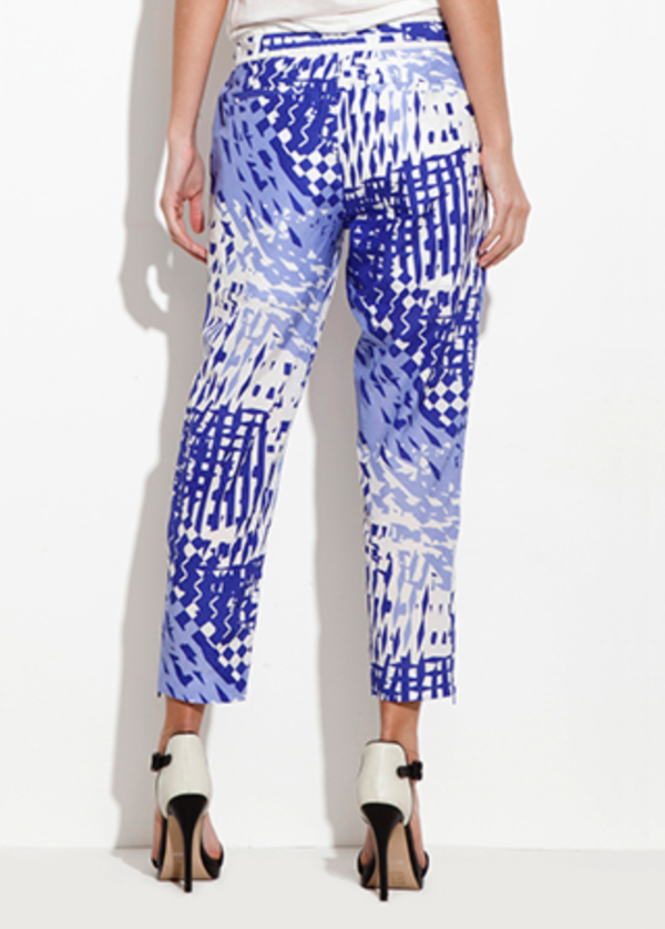 Theonne violet printed pants Theonne violet printed pants